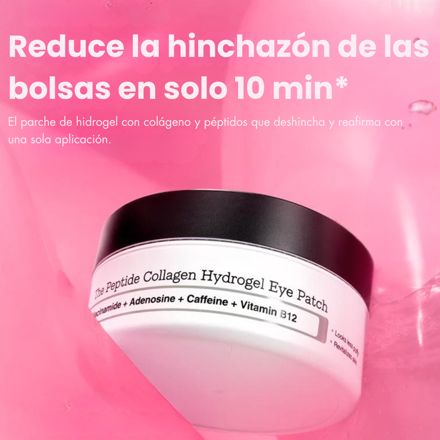 Parches de Hidrogel con Colágeno & Péptidos