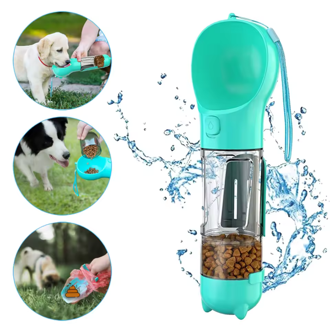 Doggya - Gourde polyvalente pour chiens