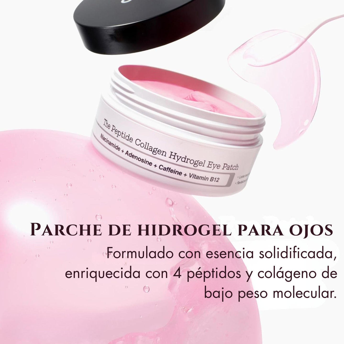 Parches de Hidrogel con Colágeno & Péptidos