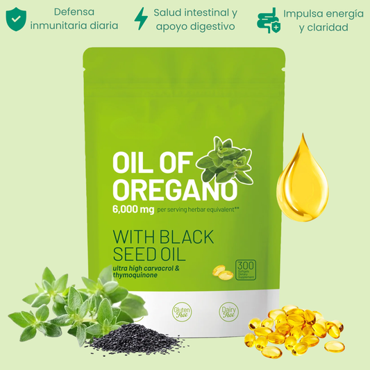 Aceite de Orégano en Cápsulas Blandas