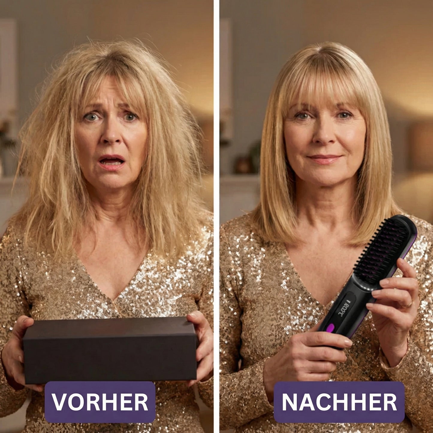 Lifta – Tragbare Stylingbürste