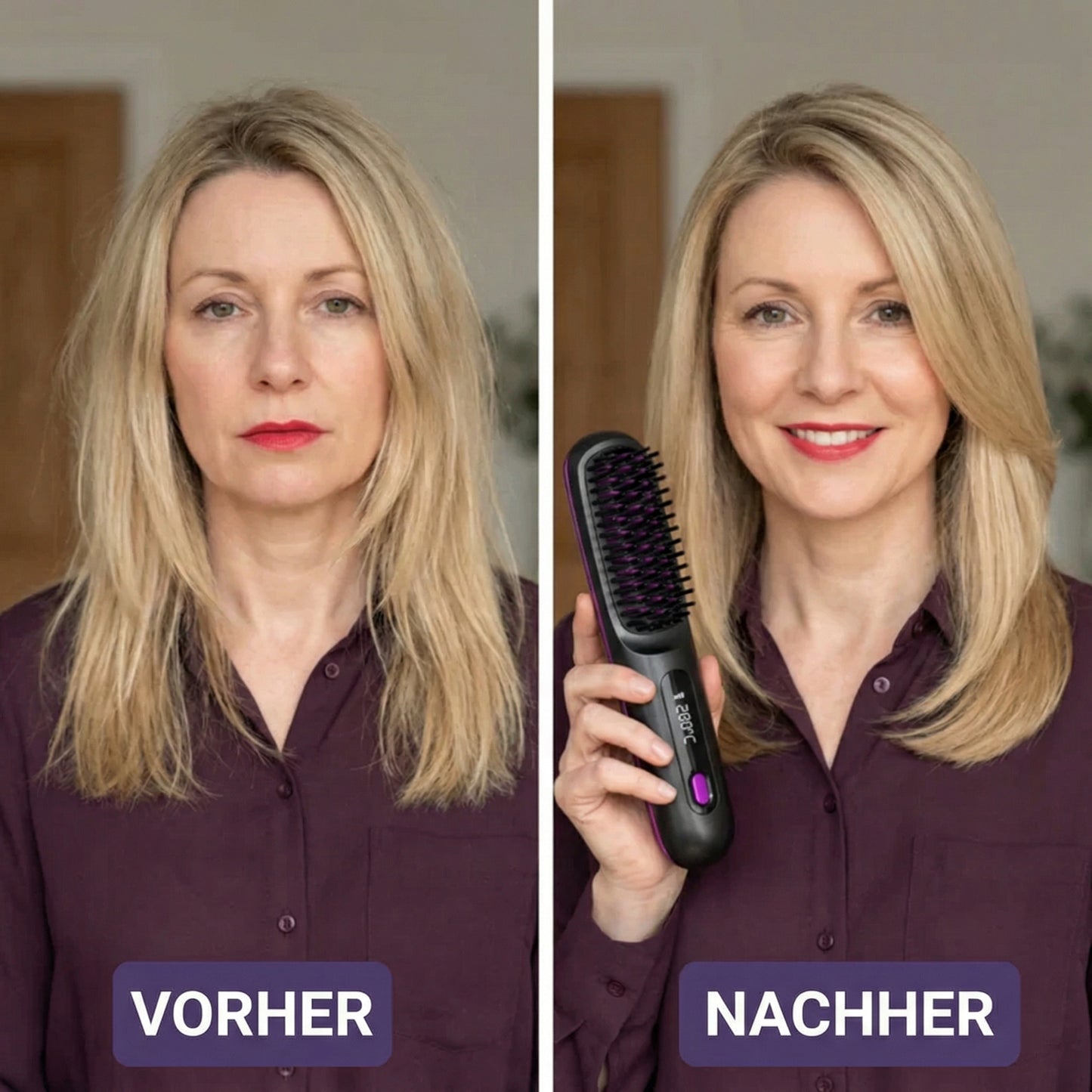 Lifta – Tragbare Stylingbürste