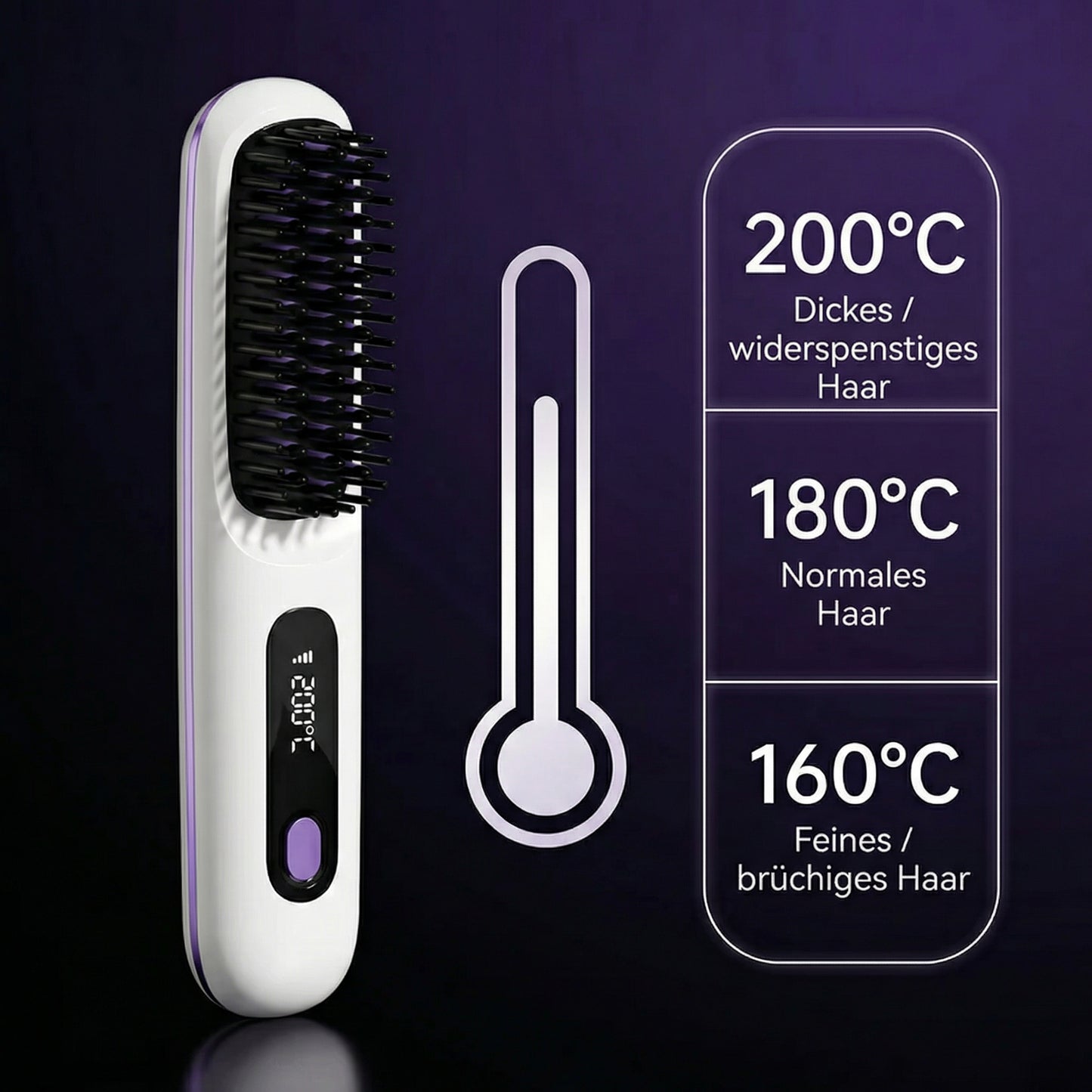 Lifta – Tragbare Stylingbürste